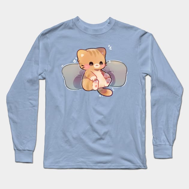 Kitty Toe Beans Long Sleeve T-Shirt by Cremechii